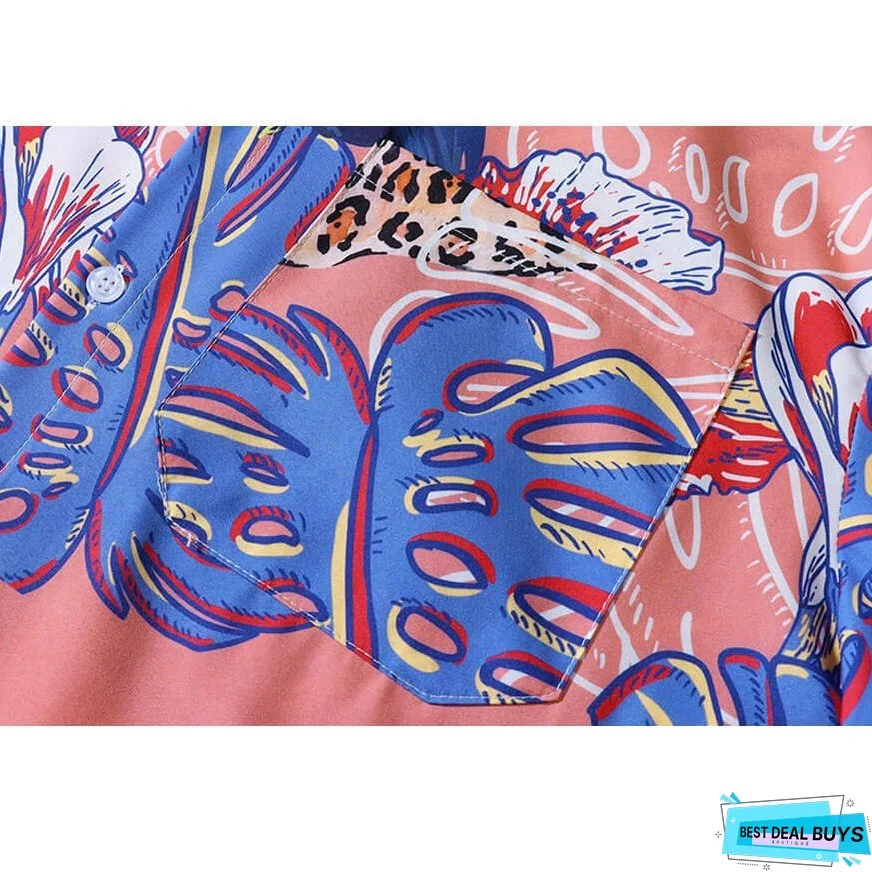 Flora And Fauna Print Shirt