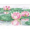 Bead Embroidery - Partial Printed 9CT Lotus(47x34 CM)
