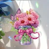 Diamond Painting Acrylic Vase Hanging Pendant