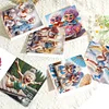 (US Local)6Pcs Cute Old Lady DIY Diamond Painting Greeting Card for Holiday Party Favors