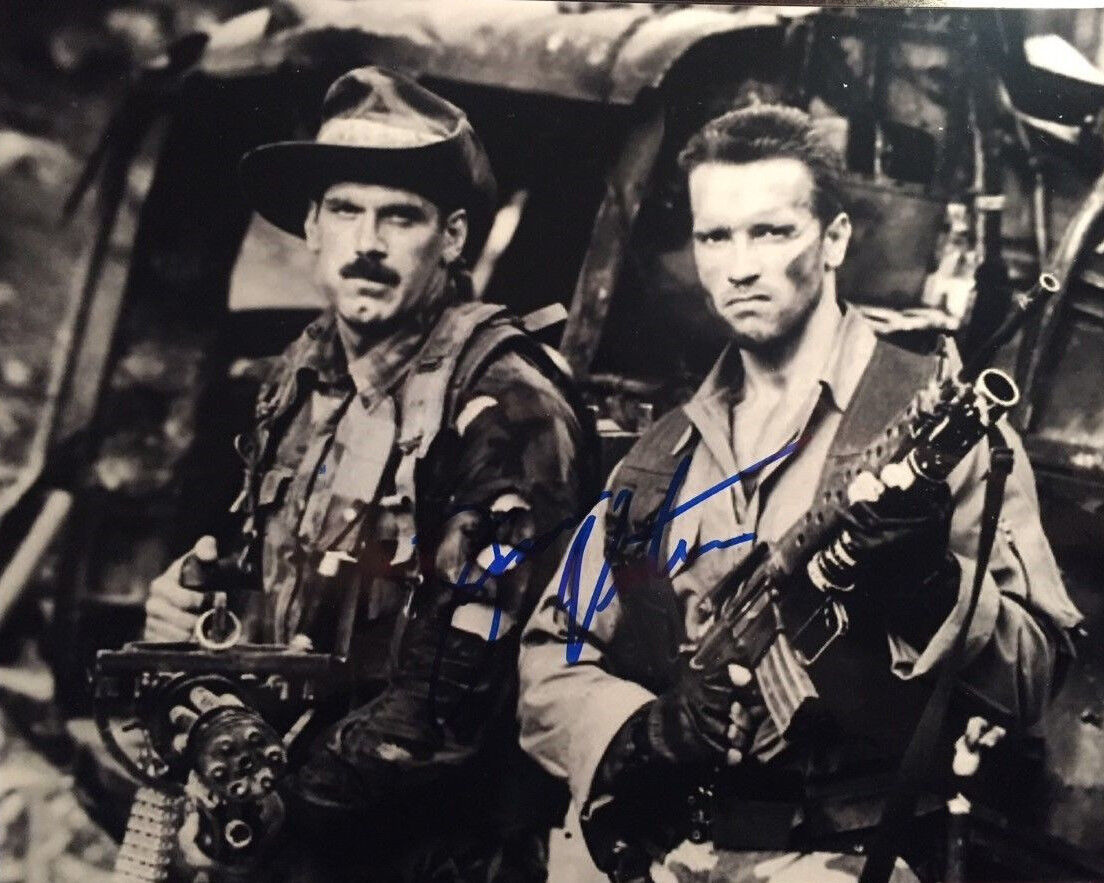 Jesse Ventura signed autographed 8x10 Predator Photo Poster painting Schwarzenegger