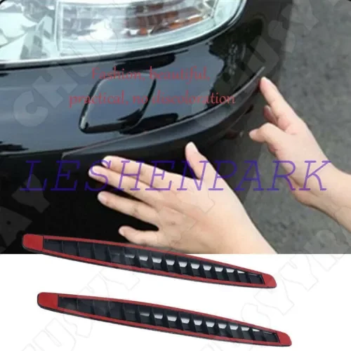 Dronehint Auto Sticker Bumper Corner Plate Anti Scratch Rubber Sticker Parts Accessories (For: GMC) Parts