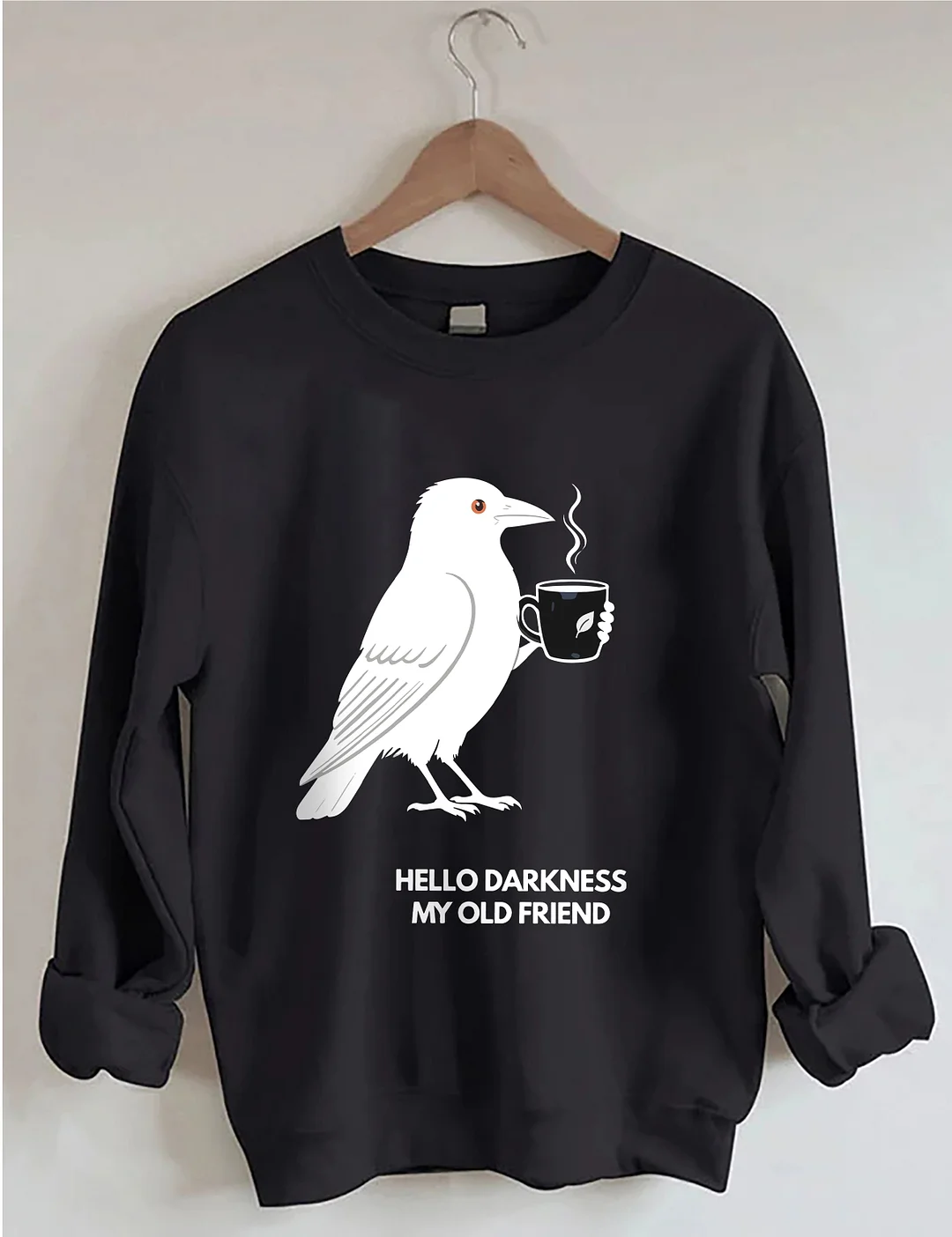 Halloween Crow Sweatshirt