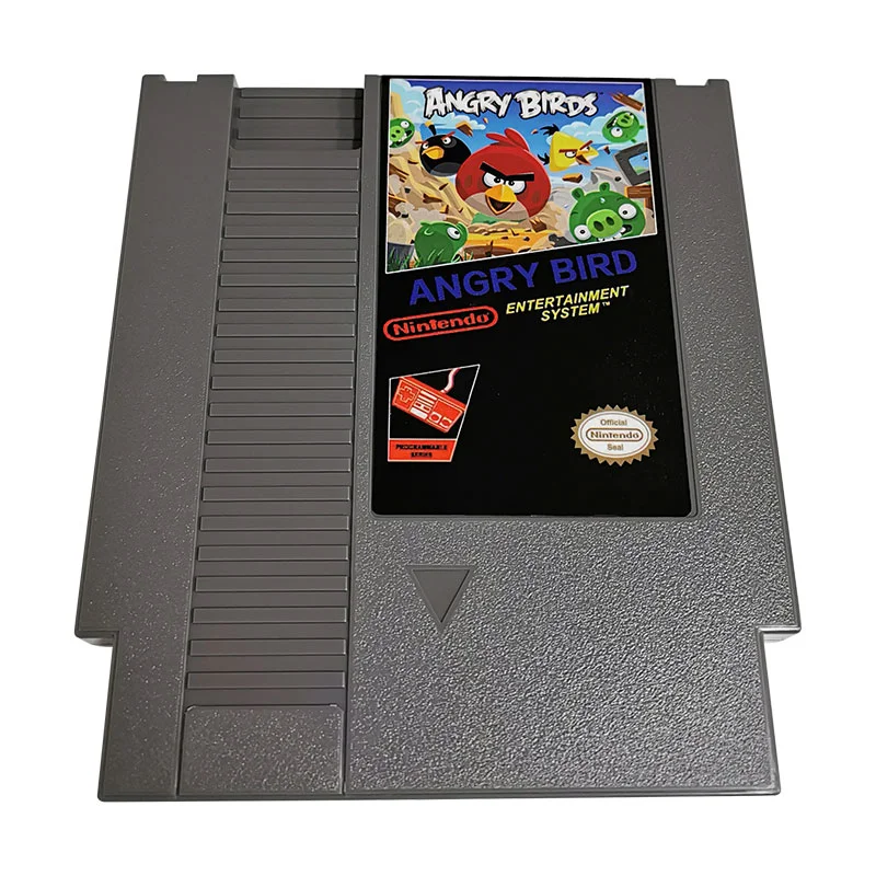 8 Bit NES Game Card - Angry Birds - NES Games Cartridge - For NES ...