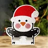 Diamond Painting Christmas Penguin Desktop Cellphone Stand Gift for Girls