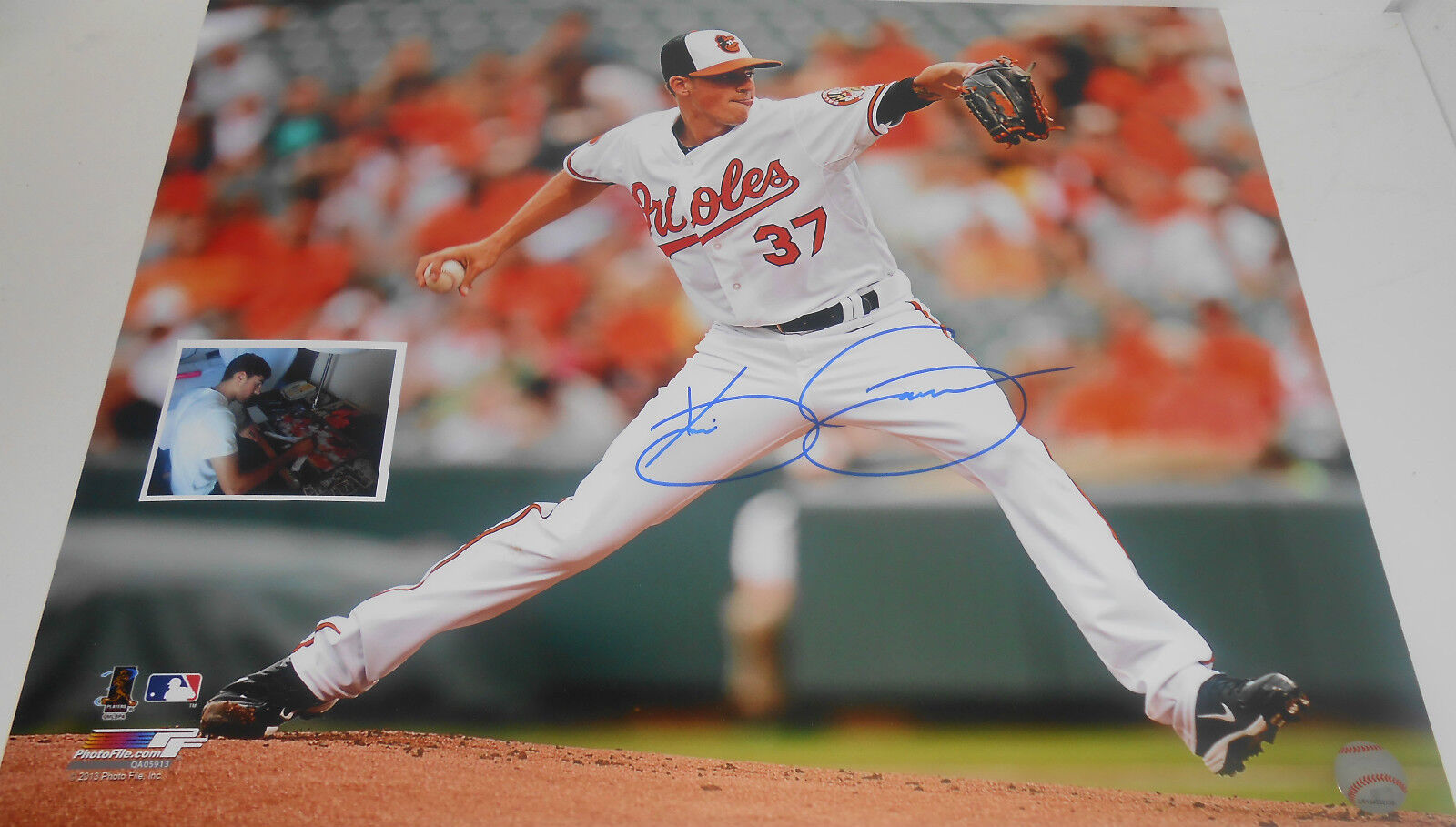 Kevin Gausman Baltimore Orioles Autographed Signed 16x20 Picture A