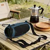 Silicone Case Fit for JBL Charge 6 Wireless BT Speakers Travel Carrying Sleeve with Carabiner and Shoulder Strap Protective Soft Skin