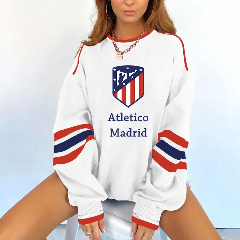 Women's Support ADM Football Team Print Sweatshirt