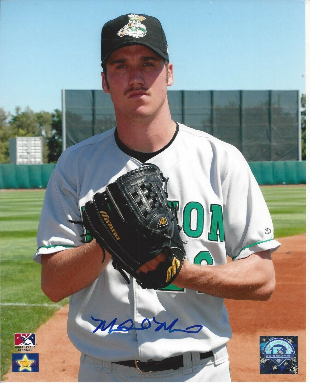 Michael Main Autographed 8x10 Clinton LumberKings#S1088