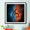 Musical Note  | Full Round Diamond Painting Kits