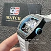 Richard Mille RM055 yas Marina circuit Carbon White rubber strap Super Clone