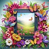 Diamond Painting-DIY Crystal Rhinestone Scenery in the Frame