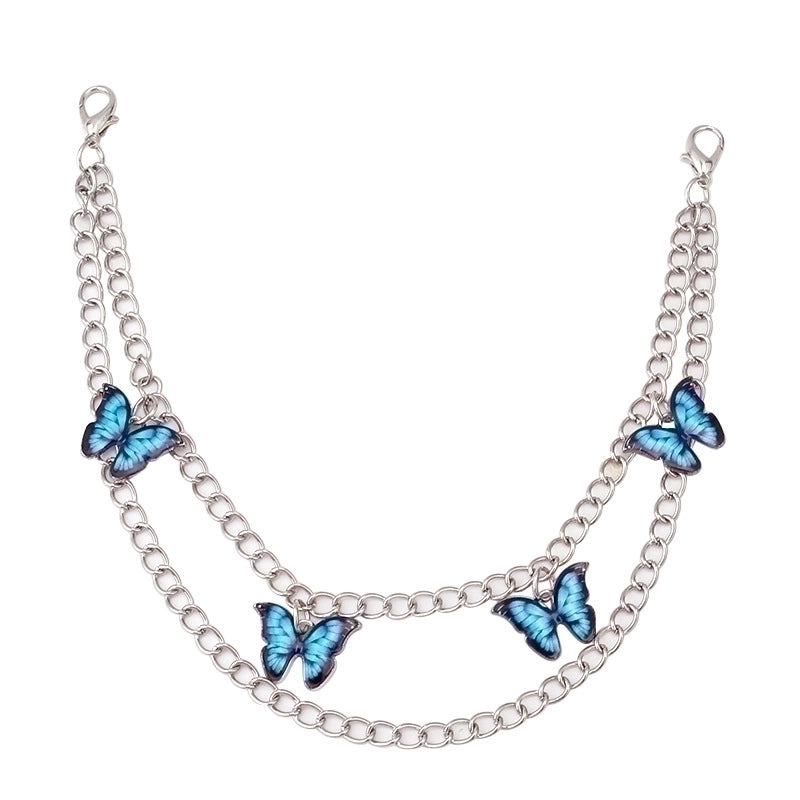 Alloy Butterfly Bag Charms