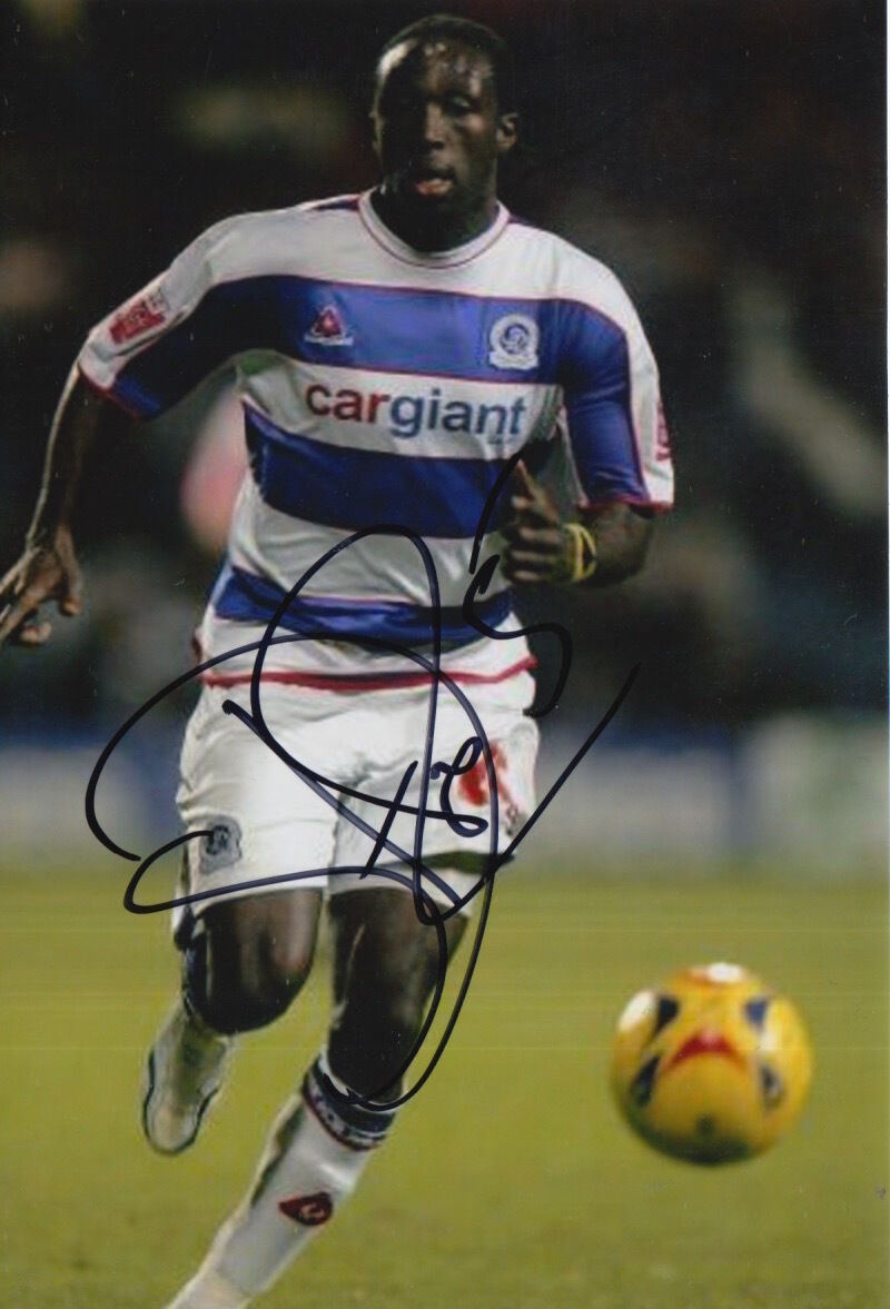 QUEENS PARK RANGERS HAND SIGNED DAMION STEWART 6X4 Photo Poster painting 1.