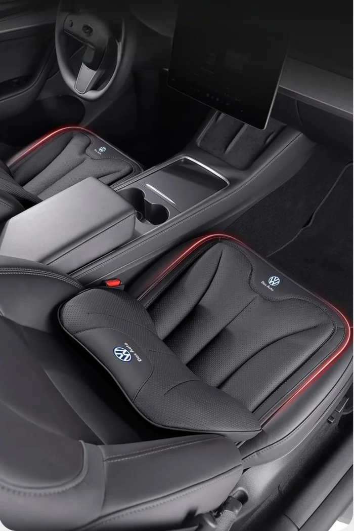 Car four seasons universal skin-friendly comfortable headrest neck pillow sports seat pillow lumbar support cushion