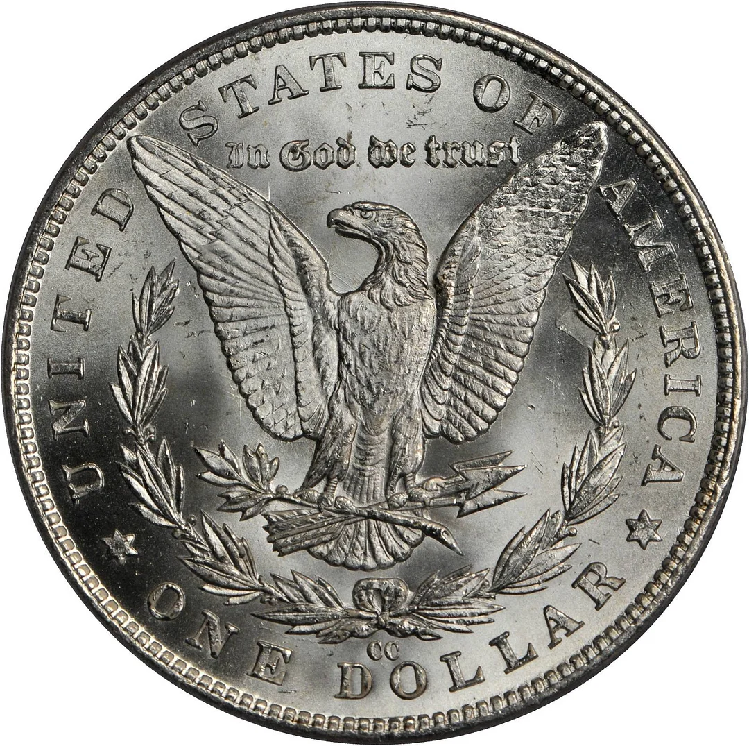 1883-CC Morgan Silver Dollar
