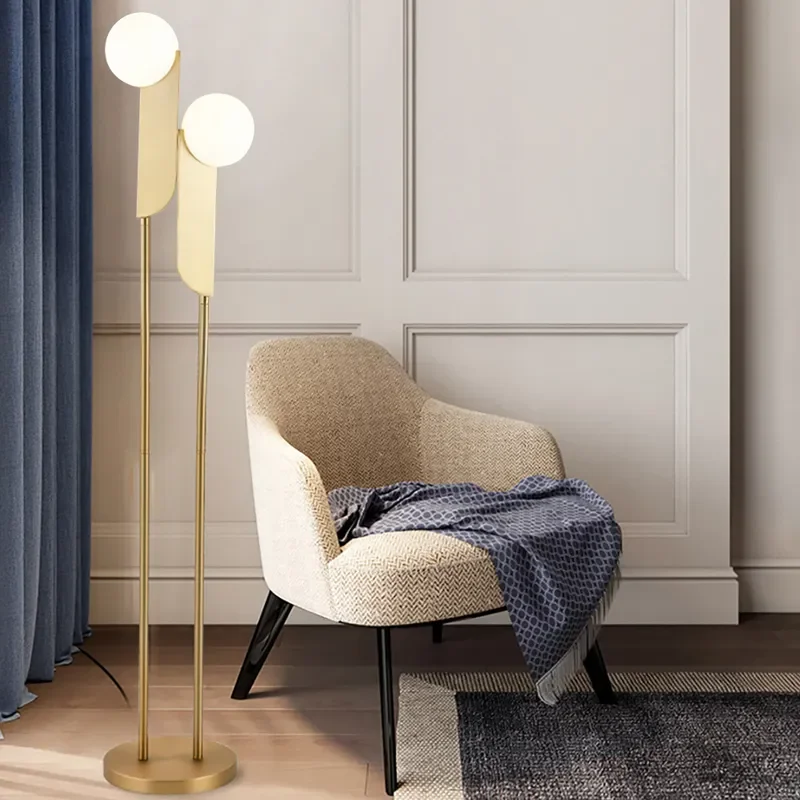 Modern Minimalist Torchiere Floor Lamp  JOSENART Josenart