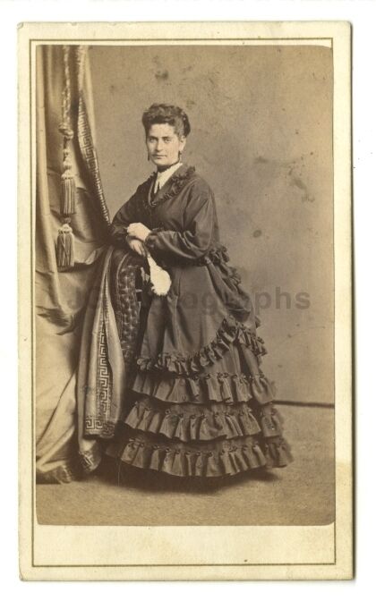 19th Century Fashion - 19th Century Carte-de-visite Photo Poster paintinggraph - New York, NY