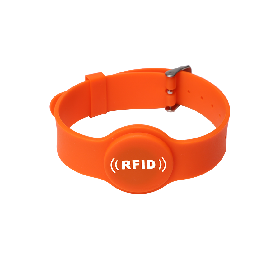Water Park Sauna 125khz 13.56mhz Bracelet RFID Silicone Wrist Band Key Gym RFID Wristband 7