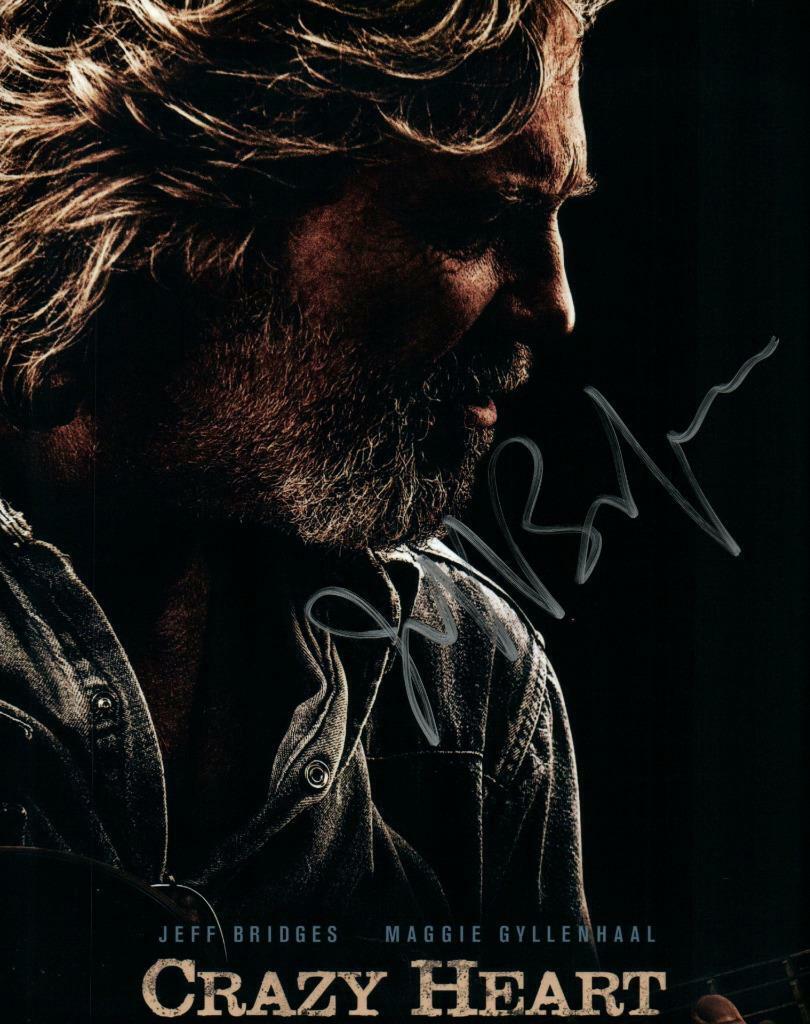 Jeff Bridges Crazy Heart autographed 8x10 Picture signed Photo Poster painting and COA