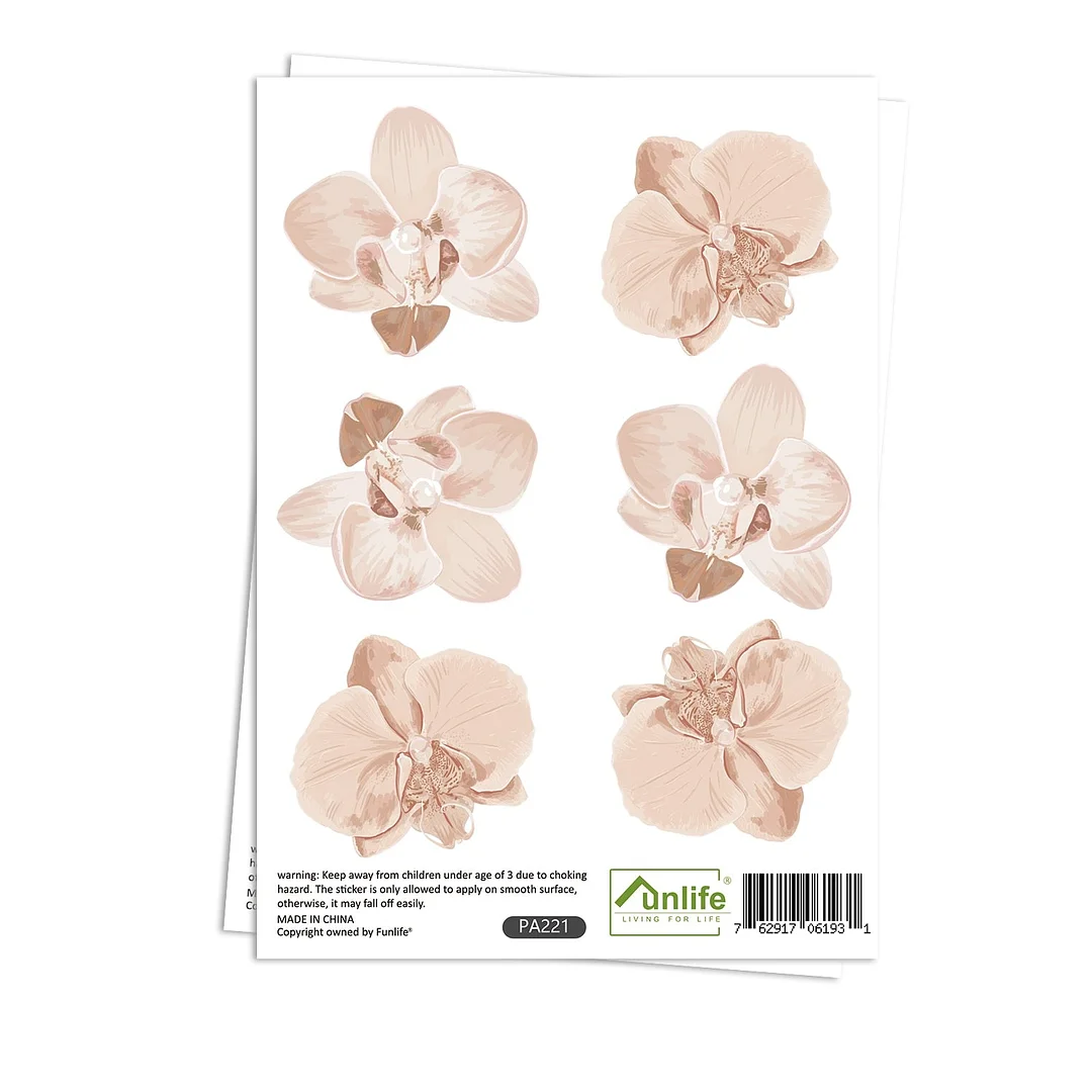 Boho Flowers Wall Stickers for Kids Room Baby Nursery Girls Boys Living Room Nordic Warm Home Decoration Vinyl Vintage Decal