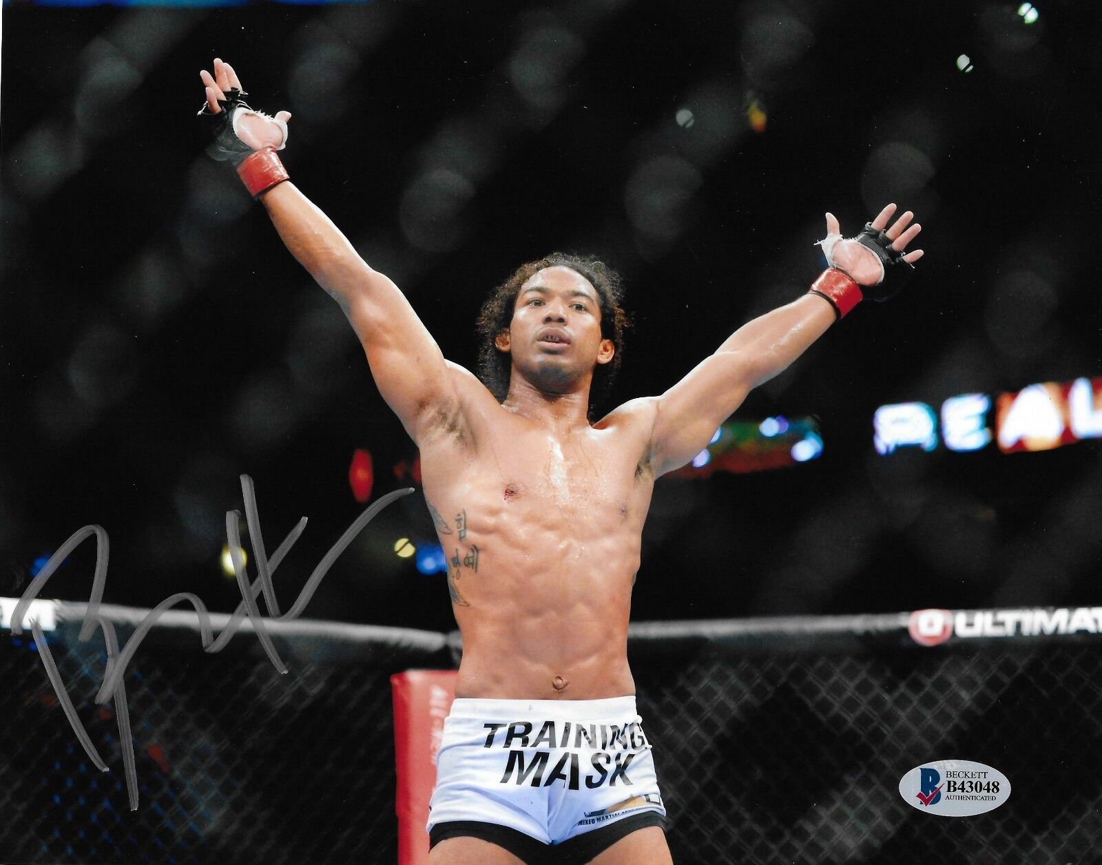 Benson Henderson Signed 8x10 Photo Poster painting BAS Beckett COA UFC MMA Picture Autograph 4