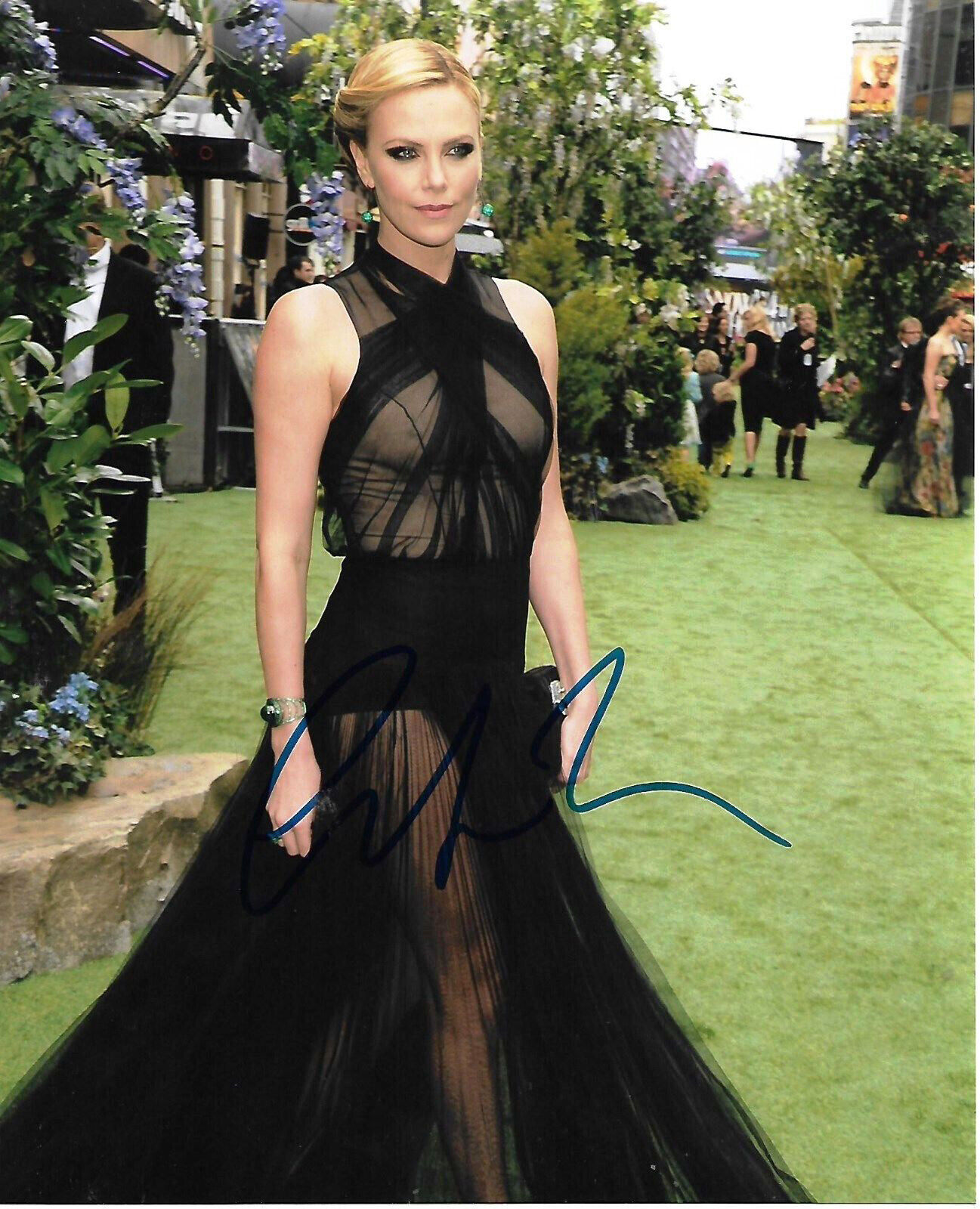 Charlize Theron Atomic Blonde Autographed Signed 8x10 Photo Poster painting Reprint