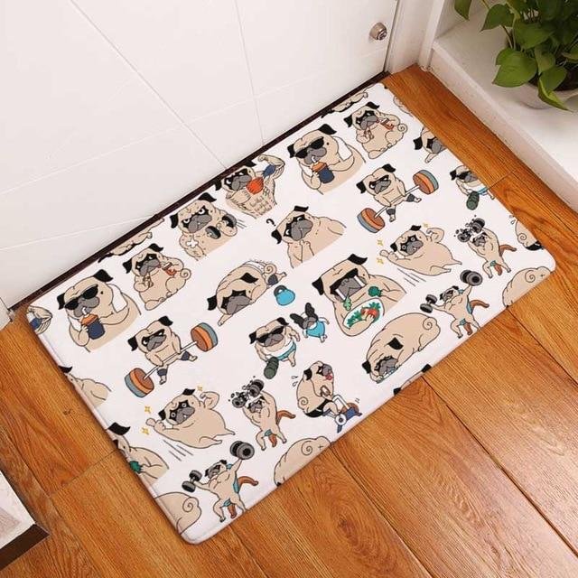 Pug Floor Mat