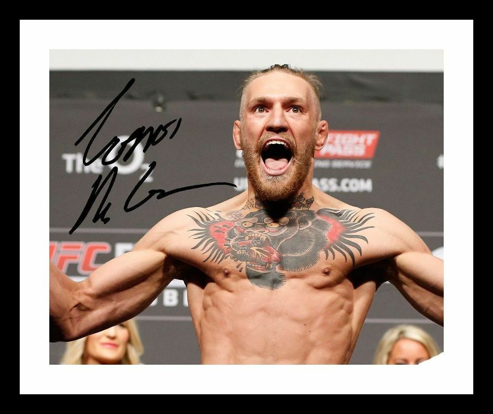 Conor McGregor - UFC Autograph Signed & Framed Photo Poster painting 3