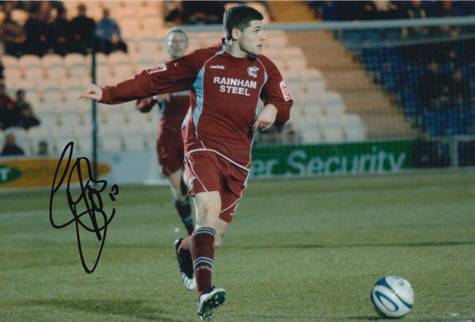 Gary Hooper Hand Signed 12x8 Photo Poster painting - Scunthorpe United Autograph 3.