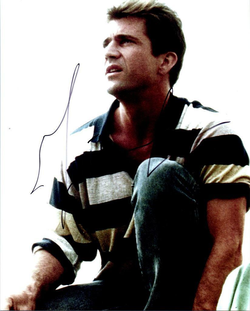 Mel Gibson autographed 8x10 Photo Poster painting signed Picture Very Nice and COA