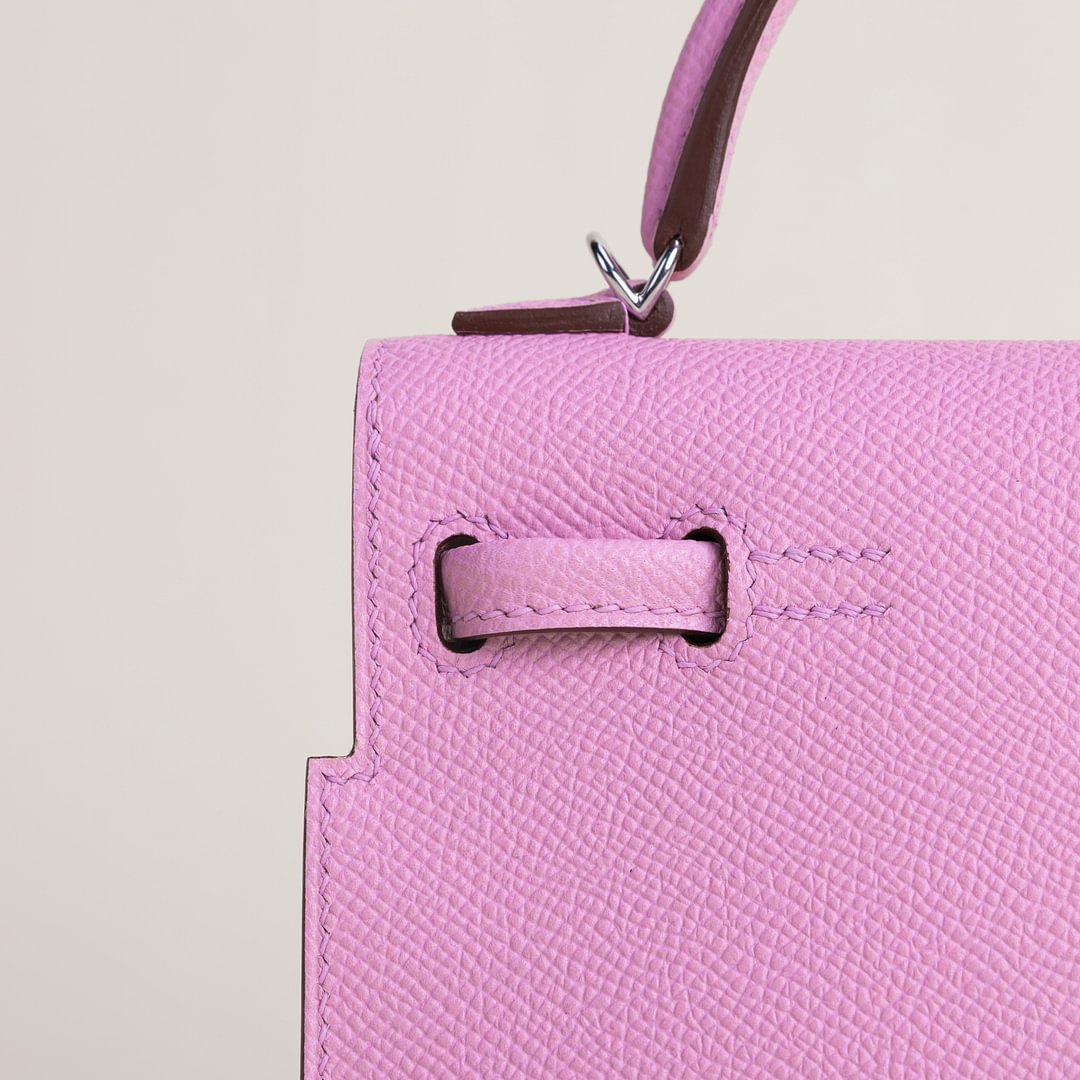 Kelly Doll Epsom X9 Mauve sylvestre/4B Biscuit/9R Lime/l2 Nata PHW