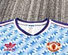Joyfball 1990-1992 Kids Size Retro Manchester United Away Football Shirt 1:1 Thai Quality