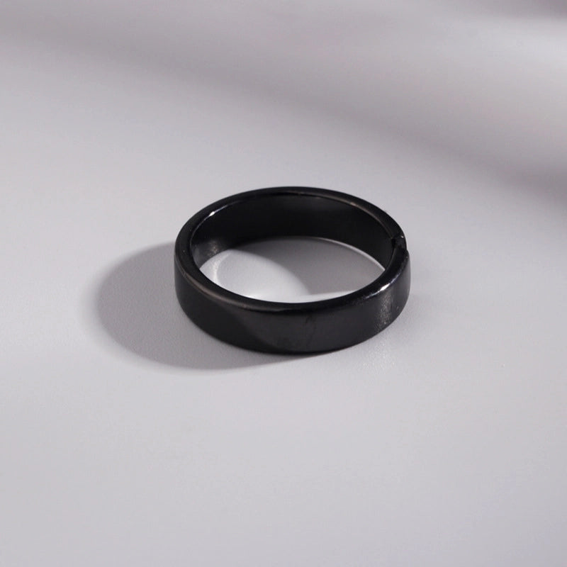 Casual Streetwear Geometric Copper Plating Men's Open Rings