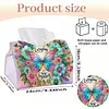(24cm)Diamond Art Tissue Box DIY PU Napkin Cover for Home Decoration(Butterfly)