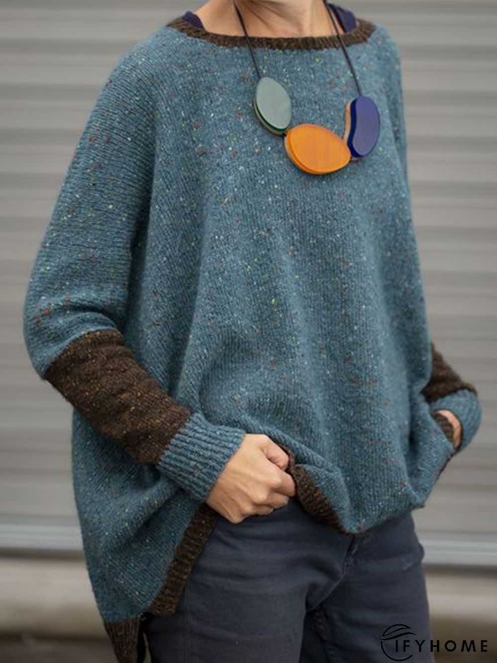 Casual Crew Neck Sweater | IFYHOME