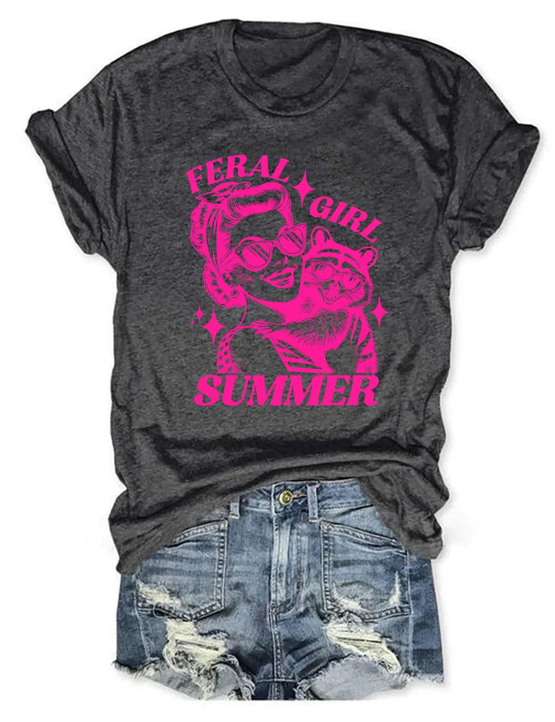 Feral Girl Summer T-Shirt