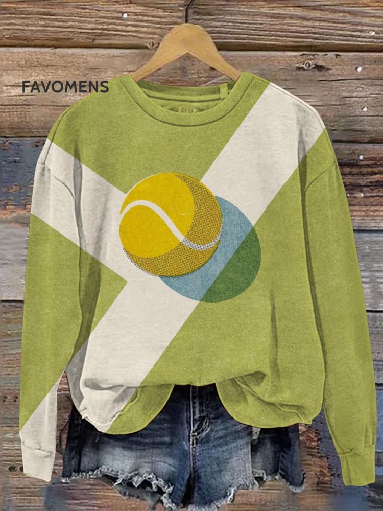 Sport Tennis Casual Sweatshirt Multicolor / S