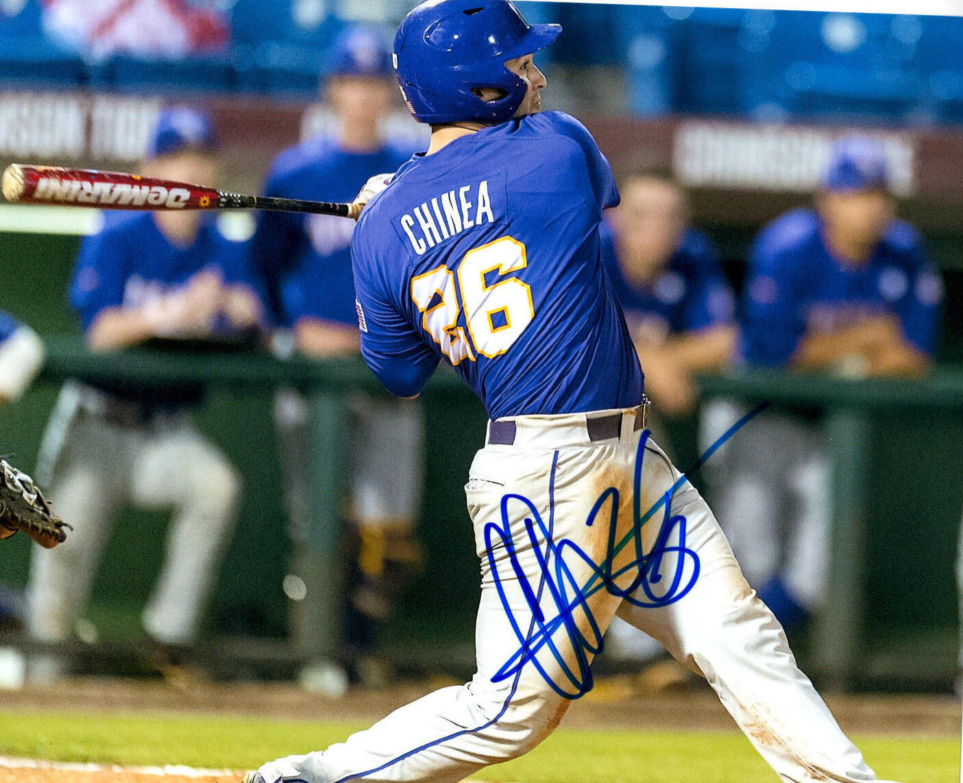 Chris Chinea LSU Tigers Signed 8x10 Photo Poster painting Autographed St Louis Cardinals BAYOU