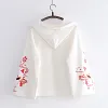 Women's Long-sleeved Hooded Sweater Trendy Top
