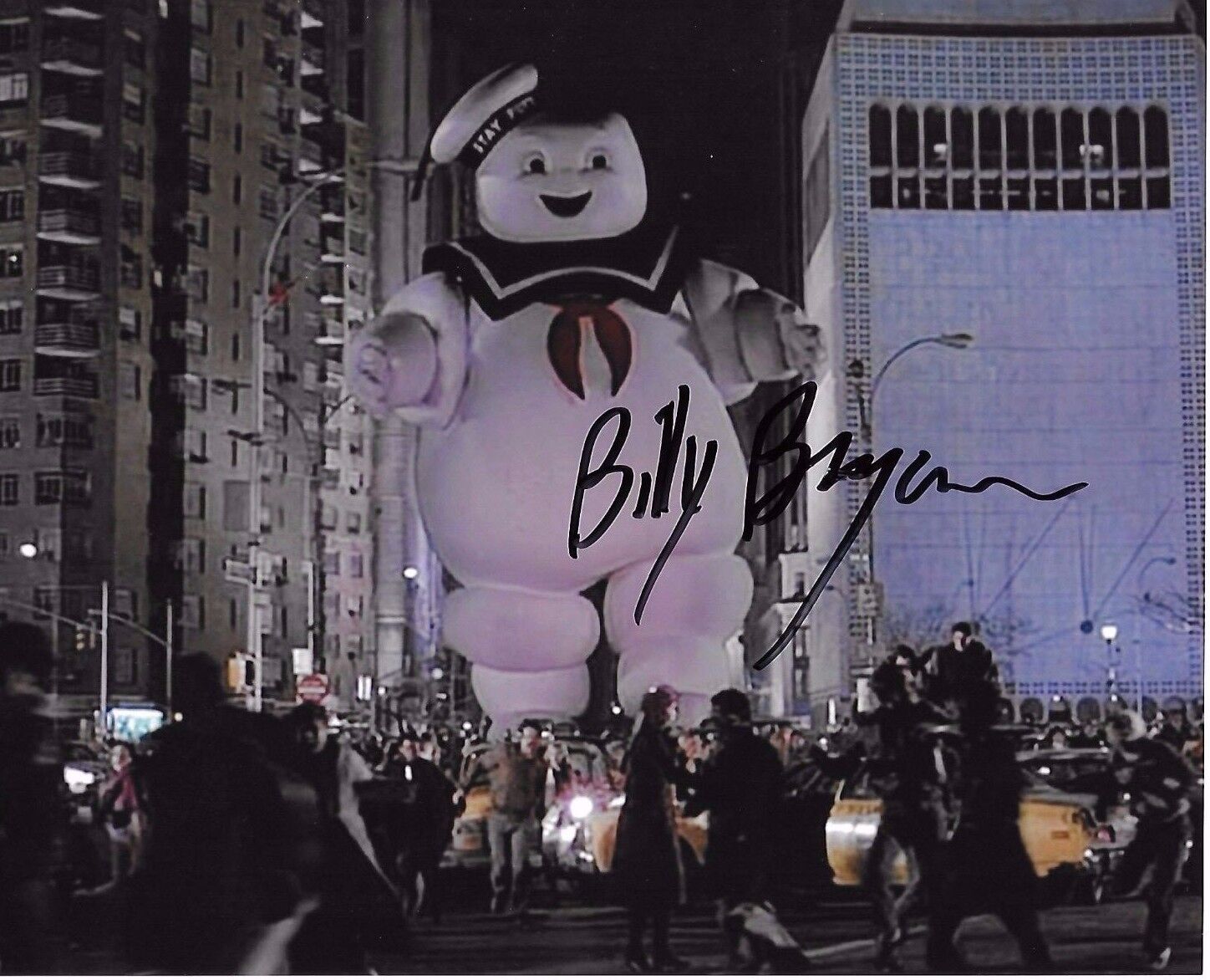 Billy Bryan Signed Photo Poster painting - GHOSTBUSTERS - Stay Puft Marshmallow Man - RARE! H159