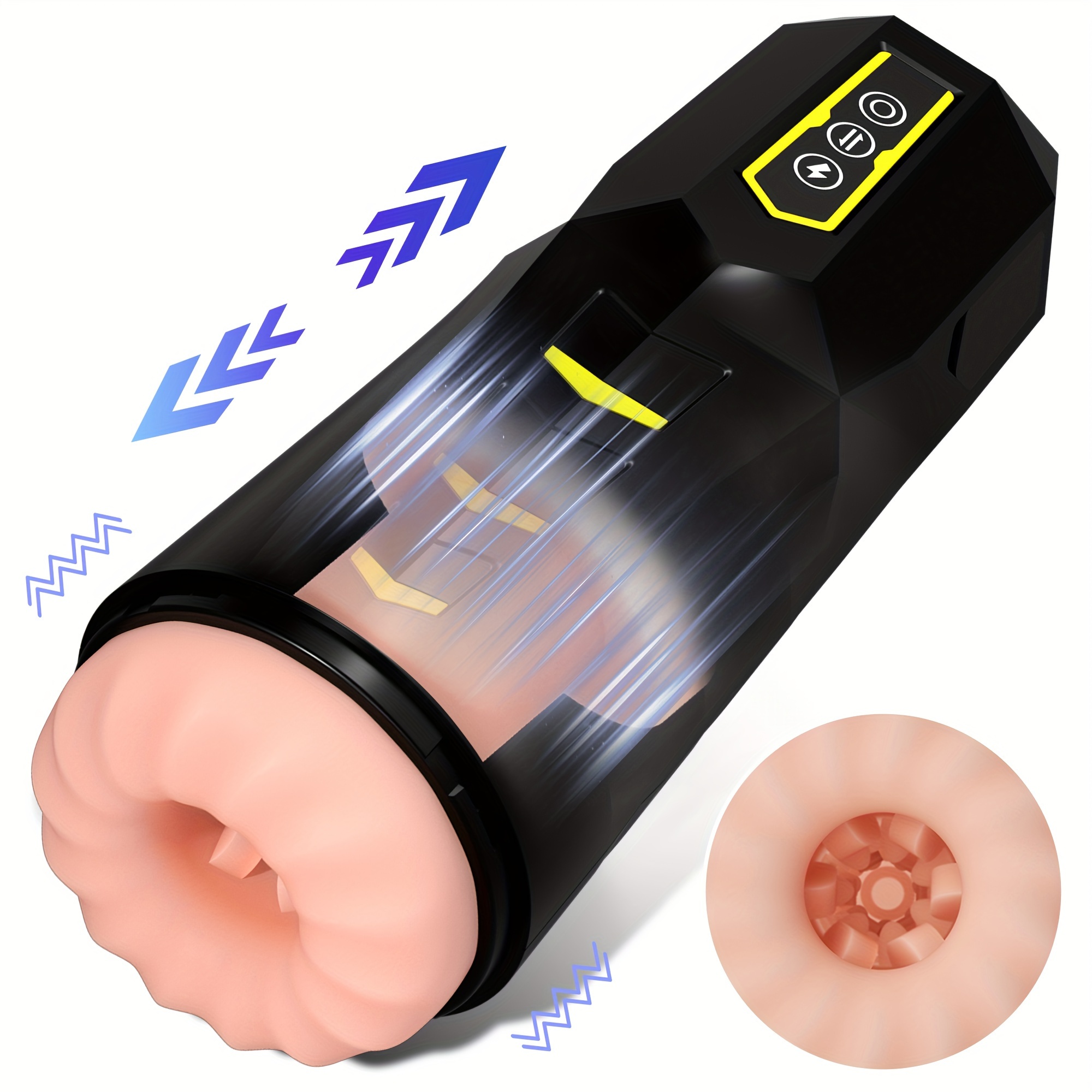 Automatic Male Masturbation Cup with 9 Thrusting & Vibrating