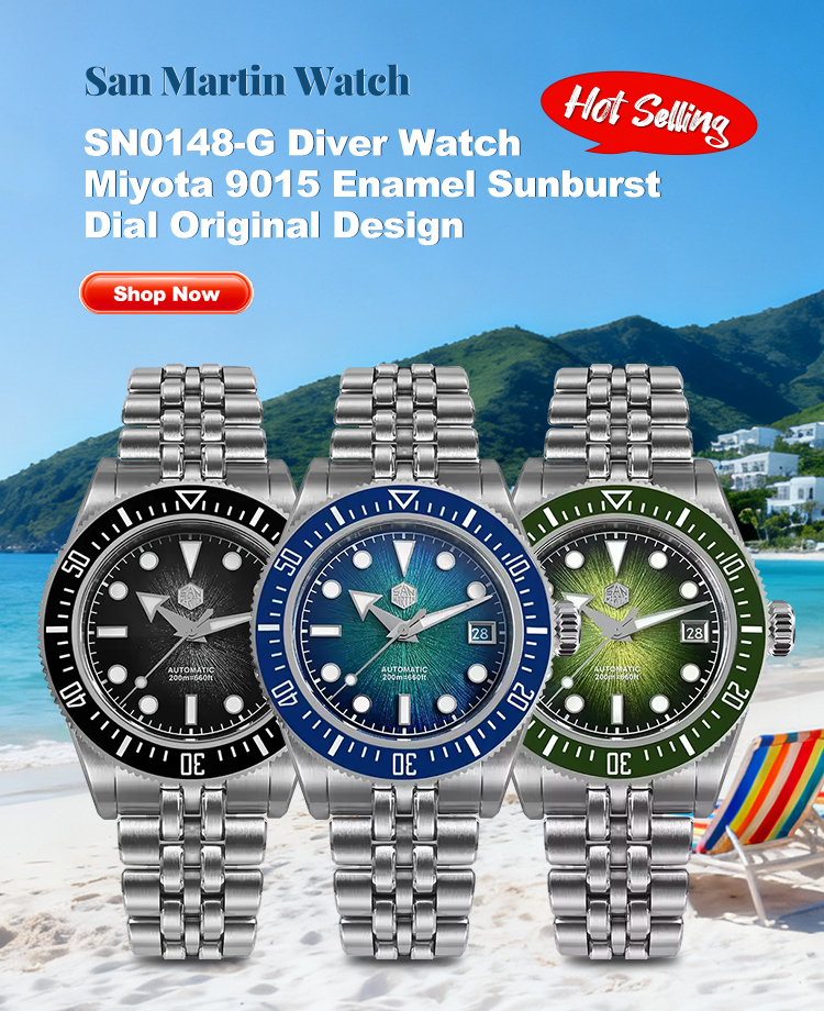 San Martin Watch Official Authorized Store