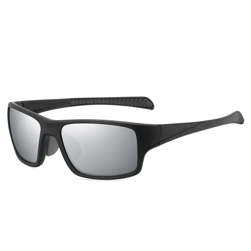 Original Design Solid Color Tac Square Full Frame Sports Sunglasses