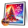 Christmas Tree - Diamond Painting - Partial Special Shaped Drill(Canvas|30*30cm)