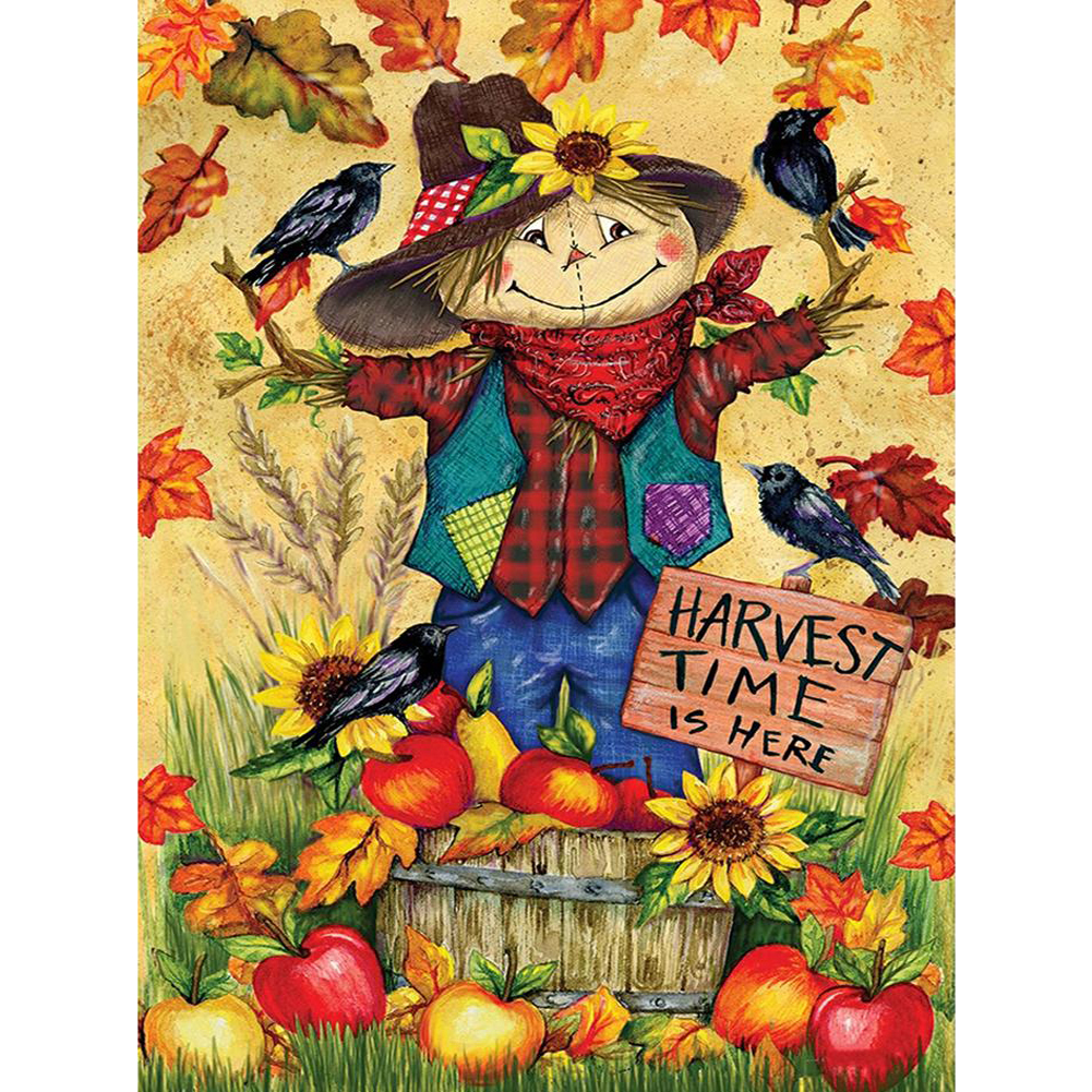 

Scarecrow - Round Drill Diamond Painting - 30*40CM, 501 Original