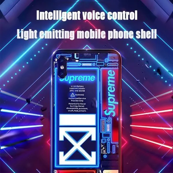 Smart Voice-Activated Illuminated IPhone Case