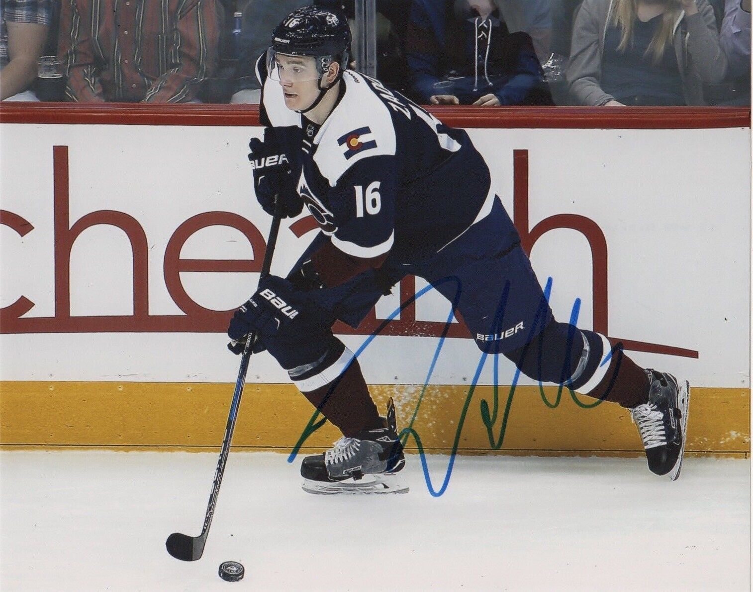 Colorado Avalanche Nikita Zadarov Signed Autographed Photo Poster painting 8x10 COA #4