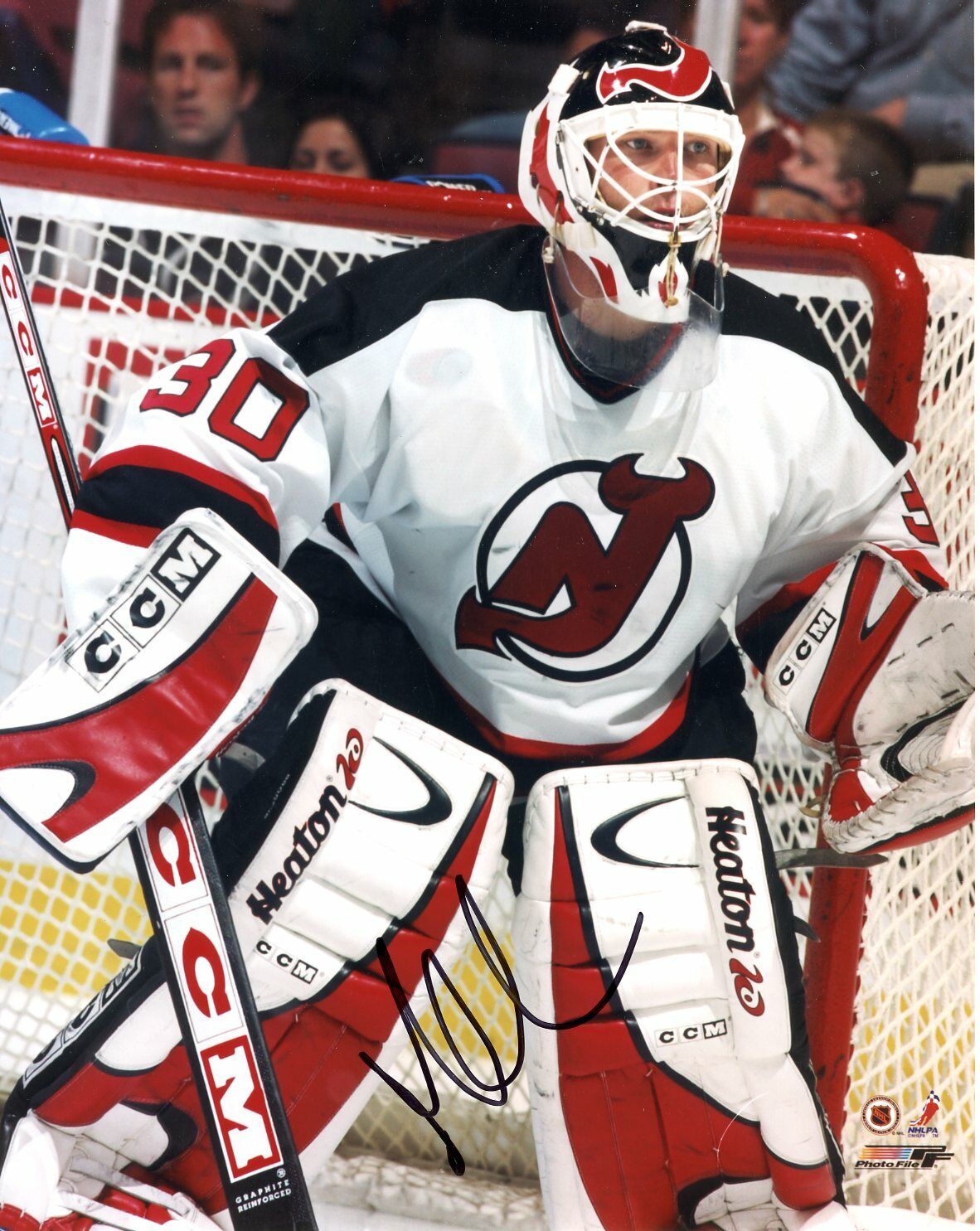 Martin Brodeur Autographed 8x10 New Jersey Devils # S298