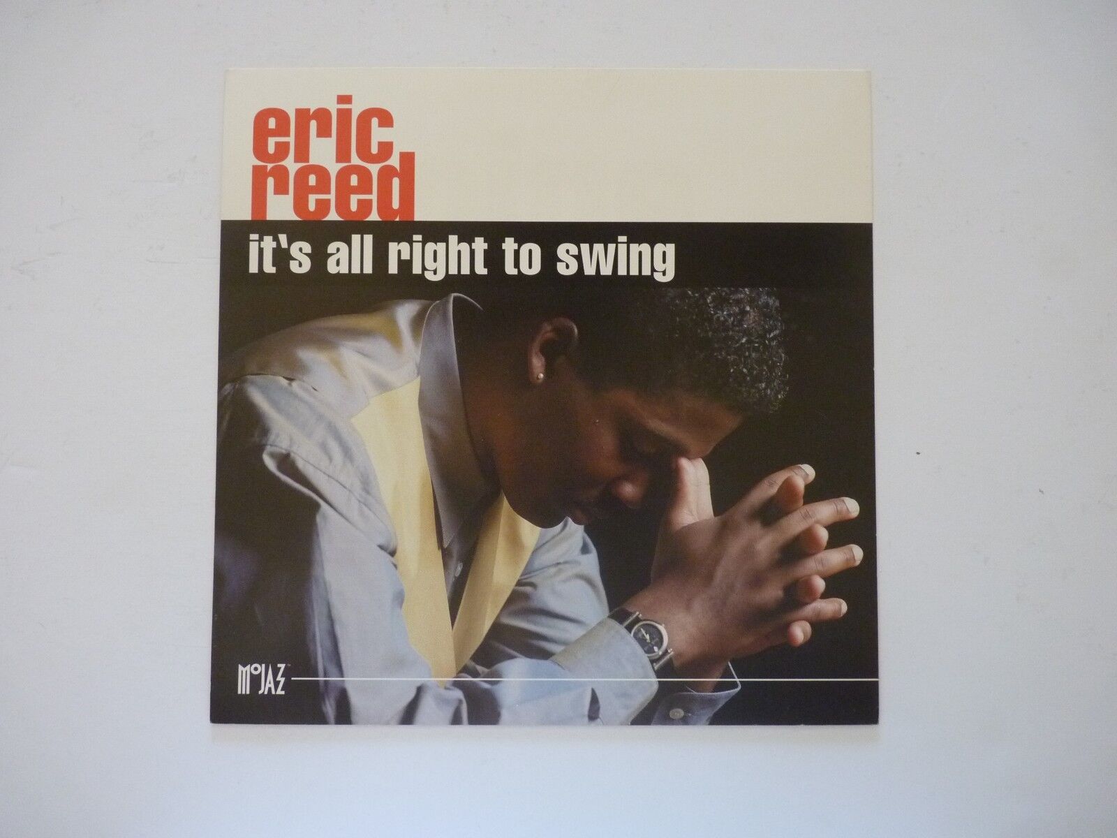 Eric Reed It's All Right to Swing LP Record Photo Poster painting Flat 12x12 Poster